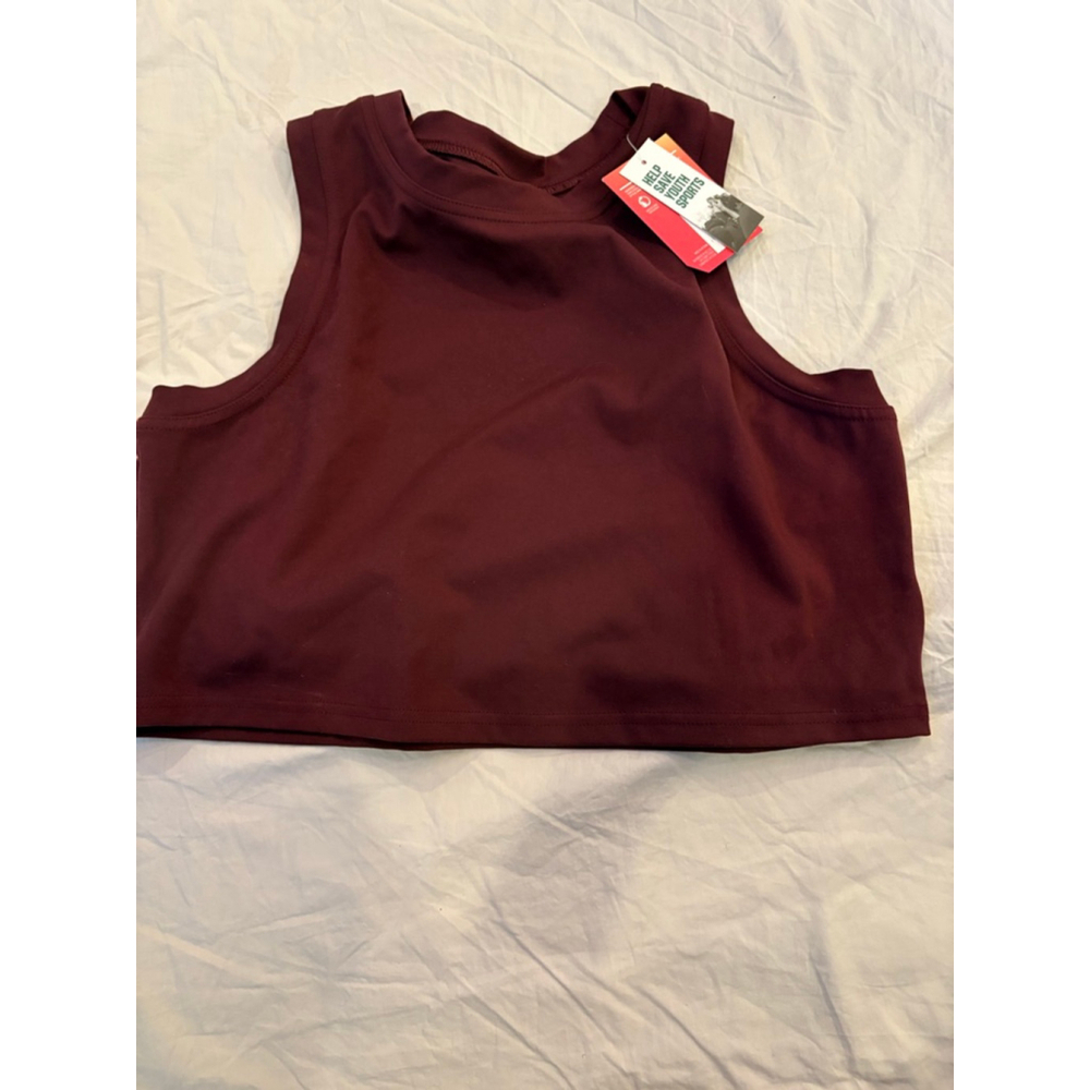 Women's DSG x Twitch + Allison Maroon Crop Top Size L